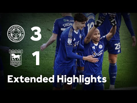A BIG 3️⃣ Points At Home! 🤩 | Leicester City 3-1 Ipswich Town | Extended Highlights