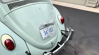 1965 Volkswagen Beetle Type 1 Animated Rear Wind-Up Key
