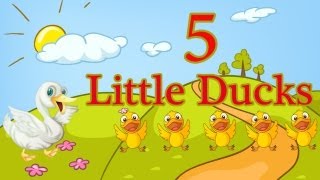 Five Little Ducks - Spring Songs for Children - Nursery Rhymes - By The Learning Station