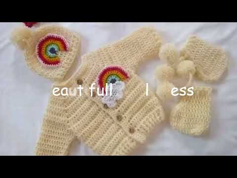 Beautiful baby baba crochet set | crochet cap