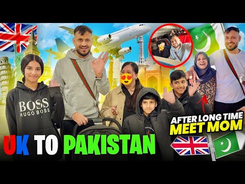 We didn’t expect this type of welcome in Pakistan 😳 || Travelling Uk To Pakistan After 1 Year🇬🇧🇵🇰✈️