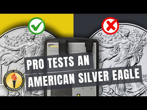 Real vs Fake Pro Tests an American Silver Eagle Shocking!