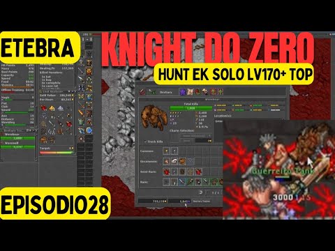 KNIGHT DO ZERO EP28 - HUNTING EK SOLO LV 170 MAIS - BESTIARY DO WERE FULL