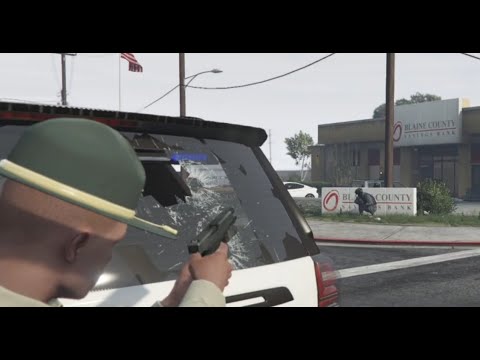 GTA V - LSPDFR 0.4.9 | Shots Fired | Heavily Armed Gunman | BCSO