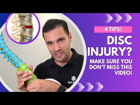 I Have A Disc Injury, What Should I Do?