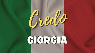 Giorgia - Credo (Com legenda em italiano e português BR)