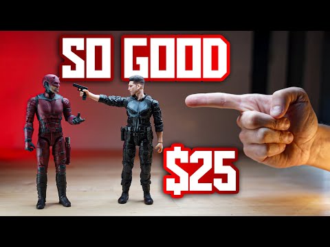 WHY the new Daredevil & Punisher figures will impress you - Shooting & Reviewing