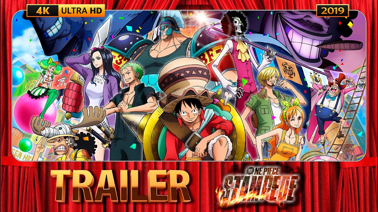 Miniature de la vidéo One Piece: Stampede (2019) Official English Trailer [4K-UHD] du film One Piece Film - Stampede