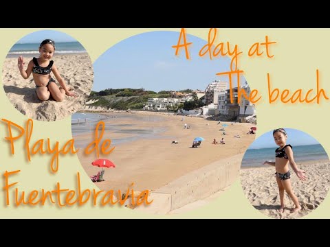 A day at the Beach || Playa de Fuentebravia || One of Southern Spain's Beautiful Beaches