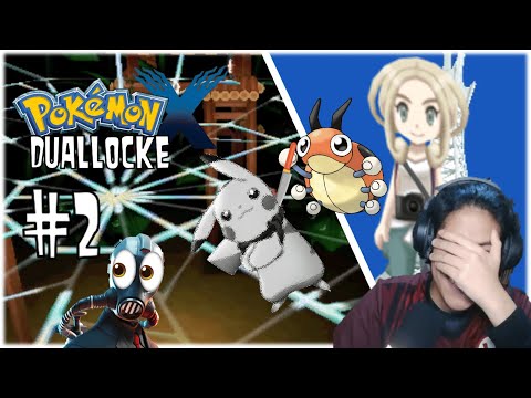 Primer Gimnasio y Primer Caido.... - Pokemon X Duallocke vs @Lugubracuervo Ep2