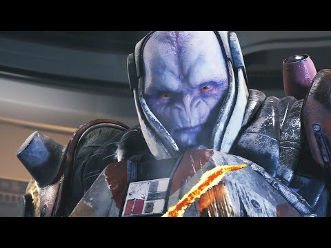 Star Wars Jedi: Survivor — Rayvis Boss Fight (Rayvis's Warrior Death)
