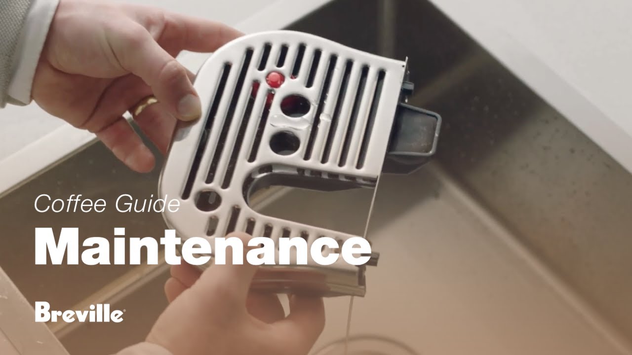 How to clean the drip tray