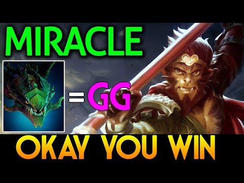 Miracle- Dota 2 [Monkey King] vs Viper - Okay you win