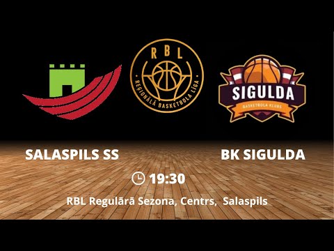 RBL Salaspils SS - BK Sigulda/Modern House TIEŠRAIDE [14.12.22.]