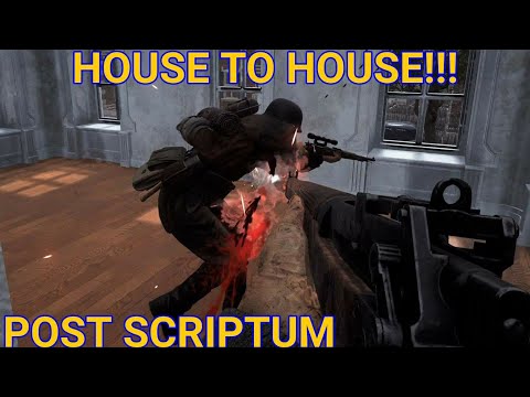 HOUSE TO HOUSE! Intense Urban Warfare. Post Scriptum 1440p 60FPS