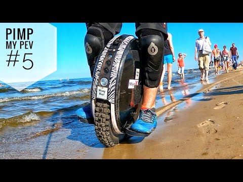 Pimp my PEV #5 - OFF-ROAD EUC Setup - GotWay Nikola with Knobby Motocross Tire