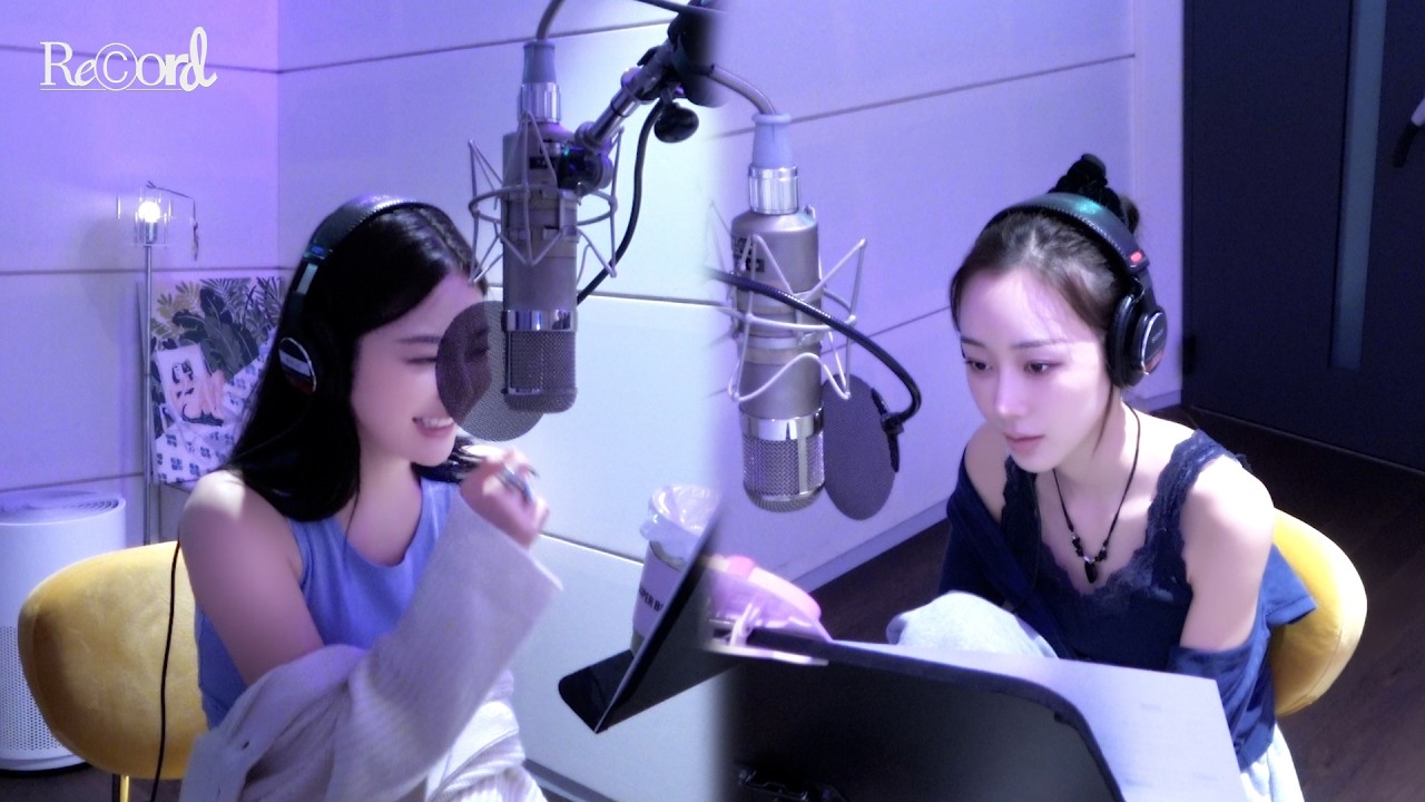 내가 썼어! ꒰՞⸝⸝•̀𖥦•́꒱و ̖́- 💕 | aespa 에스파 ‘Lollipop (GISELLE & NINGNING)’ Recording Behind