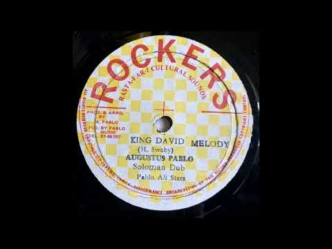 Augustus Pablo   King David Melody & dub 12''