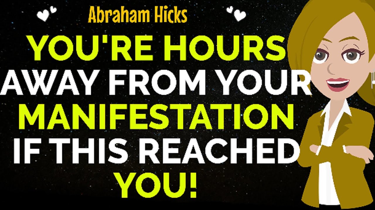 Nothing Can Stop Your Manifestation If This Reached You !✨✅Abraham Hicks 2024