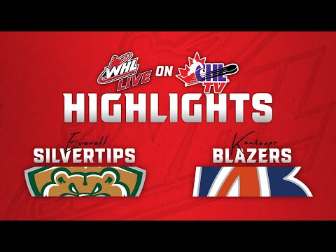 Everett Silvertips at Kamloops Blazers 11/23 | WHL Highlights 2024-25