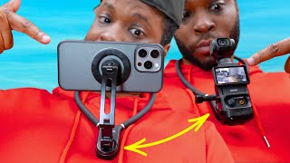 Easily BOOST Your Mobile Content Creation WITH THIS! 🎥 NEEWER MagSafe Neck Mount Review
