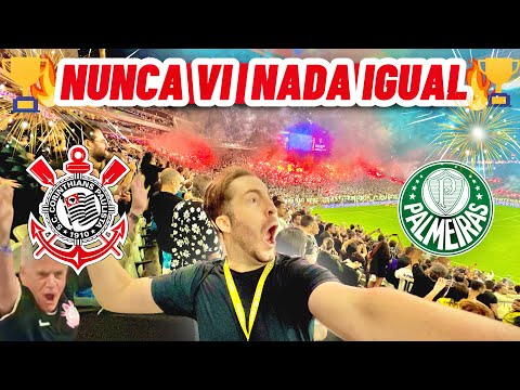 A TORCIDA INCENDIOU O ESTÁDIO NO MEIO DO JOGO - CORINTHIANS CAMPEÃO/ Corinthians 0 x 0 Palmeiras