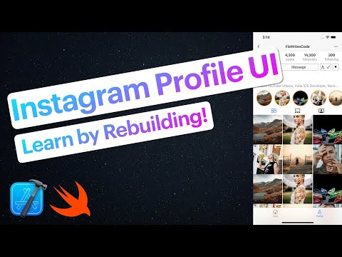 Instagram Profile in SwiftUI | Learn SwiftUI by building an Instagram Clone #2