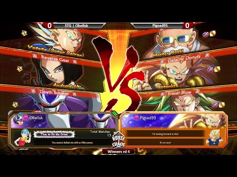 DBFZ | COM 64 | STG Obelisk vs Pigsad95 | GLUE YOUR EYES ONTO THIS VIDEO NOW!!!!