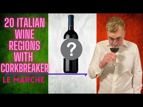 20 Italian Wine Regions with Corkbreaker - Le Marche