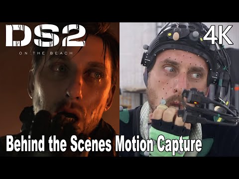 Death Stranding 2 On the Beach Motion Capture Behind the Scenes 4K