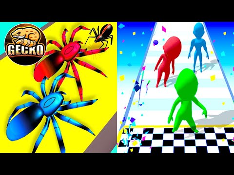 Insect Evolution 3D | Wipeout Fun Run -  Freeplay Gameplay Walkthrough Mobile Game (All Levels)