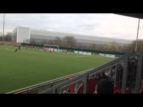 Harlow Town 0-2 Cray Wanderers, 1st goal