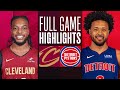 CAVALIERS at PISTONS | FULL GAME HIGHLIGHTS | December 2, 2023