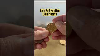 What's Inside? Coin Roll Hunting Dollar Coins #coincollectinghobby #amsr