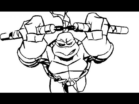 ninja turtles coloring обзор игры андроид game rewiew android