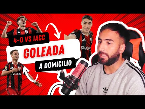 RIVER | GOLEADA A DOMICILIO. 4 a 0 vs Instituto en Córdoba
