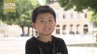“Prof Leo”, un niño de 11 años, convierte las redes sociales en un aula de chino