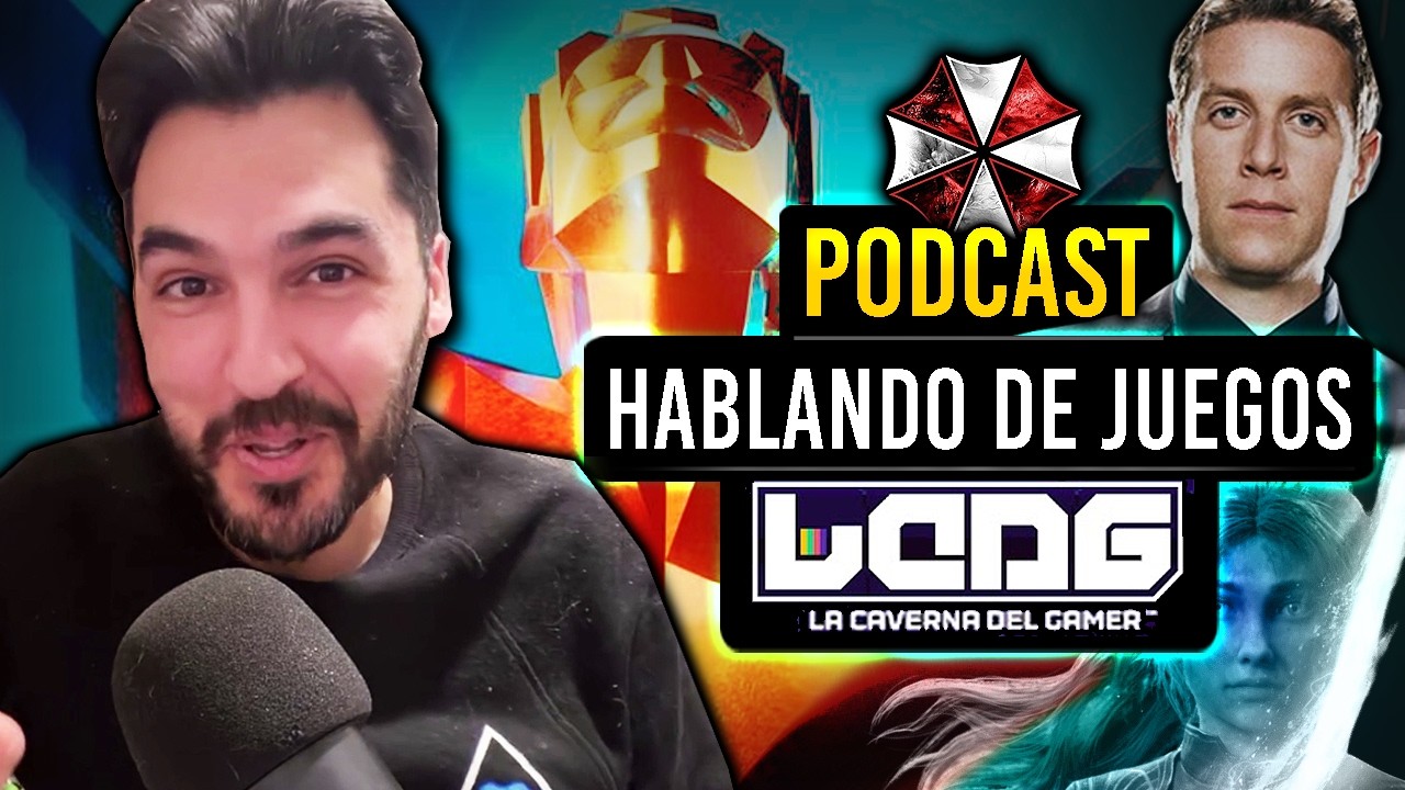 Podcast 2025 con La Caverna del Gamer: 4h Hablando de Videojuegos, Game Awards, Coleccionismo y MÁS