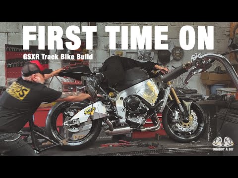 Building a Subframe and Sitting on GSXR Track Bike Build For a First Time