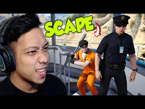 Amazing SCAPE PLAN from PRISON in GTA 5 RP (D'source City) 