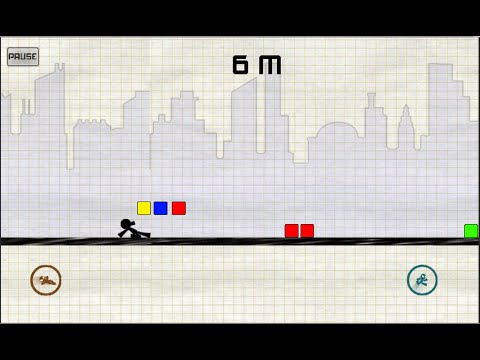 Stickman Sliding Video