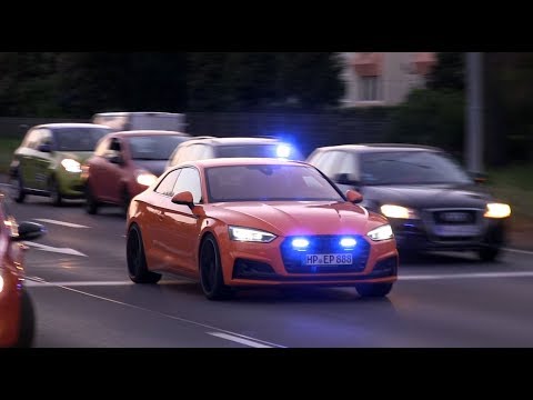 [Audi S5] LNA - Leitender Notarzt des Landkreis Bergstraße auf Alarmfahrt in Bensheim
