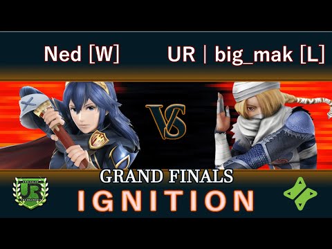 Ignition #153 GRAND FINALS - Ned [W] (Lucina) vs UR | big_mak [L] (Sheik)