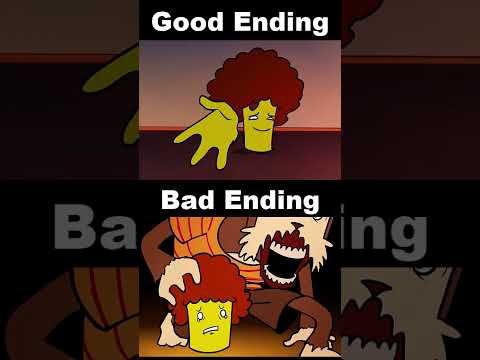 FNF - DWIDDLEFINGER (GOOD Ending VS Bad Ending) [Broccoli VS Max] (FNF MOD) #shorts