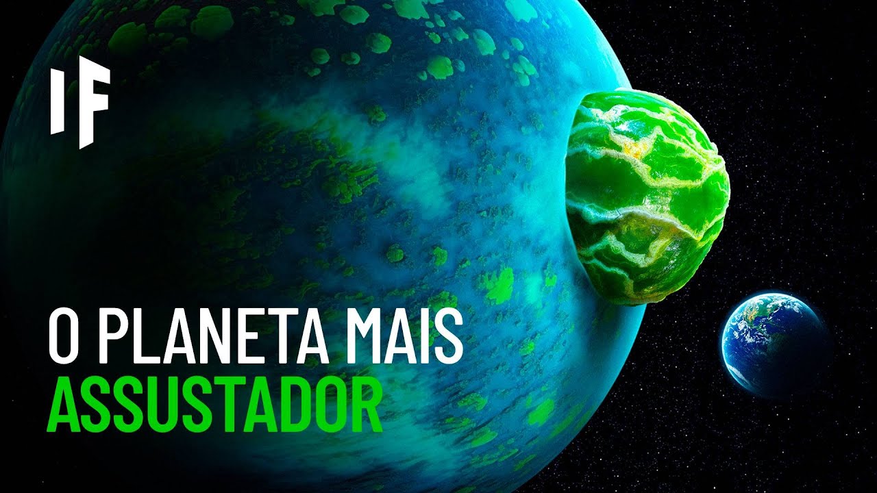 Cientistas descobriram o planeta mais assustador que parece com a Terra