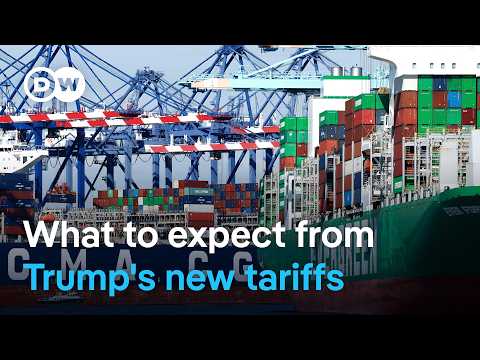 川普新關稅：對消費者、市場和歐洲有何影響？| DW 新聞 (Trump's new tariffs: What they mean for consumers, markets and Europe | DW News)