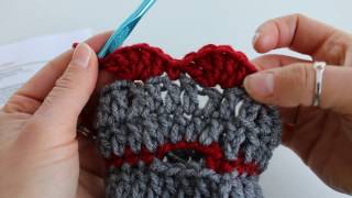 How To Crochet Winter Wristers or Finger-less Gloves
