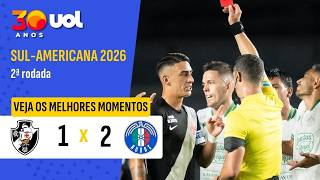 VASCO 1 X 2 AUDAX ITALIANO | COM DOIS A MENOS, VASCO PERDE EM CASA | MELHORES MOMENTOS SUL-AMERICANA