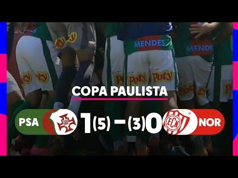 PORTUGUESA SANTISTA 1 x 0 NOROESTE copa paulista