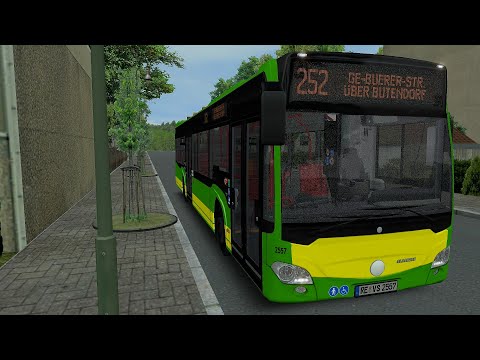 Omsi 2 Addon Projekt Gladbeck - Route 252 Hermannschule - GE-Buerer-Str (PC)